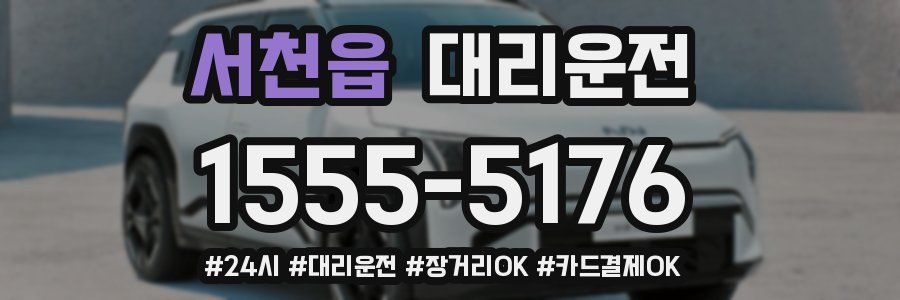 서천읍 대리운전
