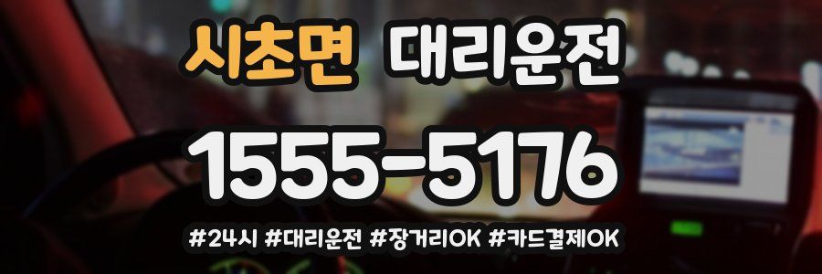 시초면 대리운전