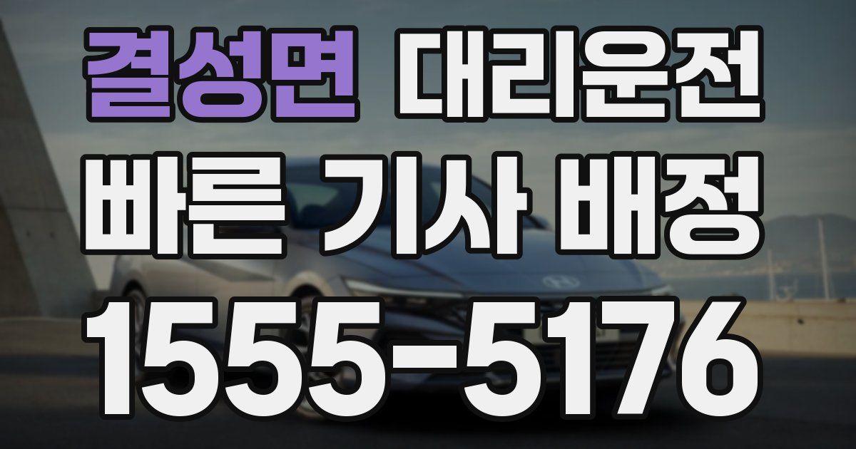 일일대리기사