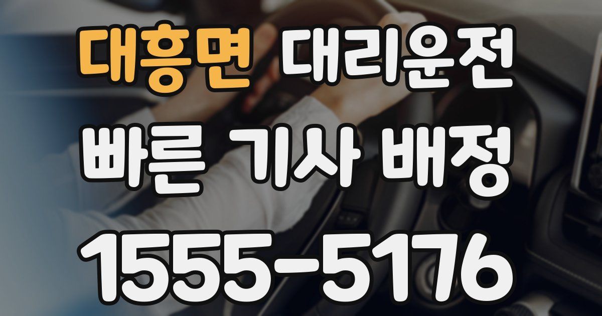 일일대리기사