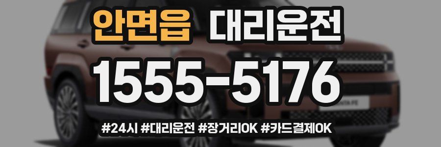 안면읍 대리운전