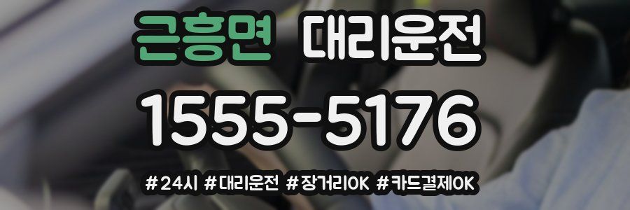 근흥면 대리운전