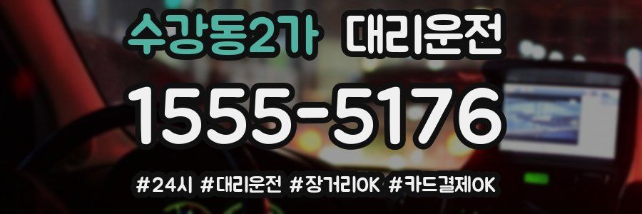 수강동2가 대리운전