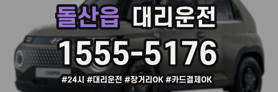 돌산읍 대리운전