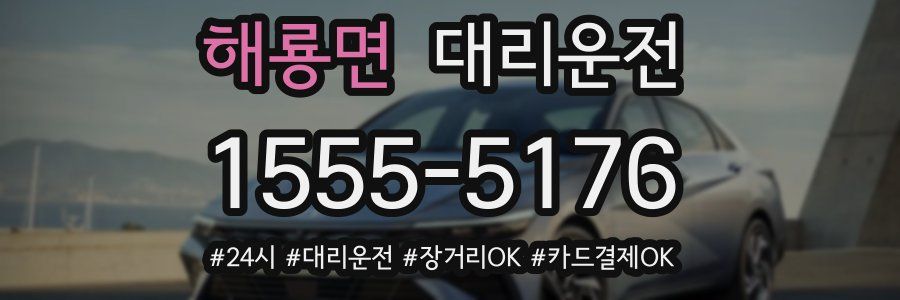 해룡면 대리운전