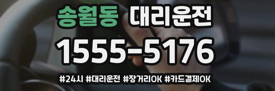 송월동 대리운전