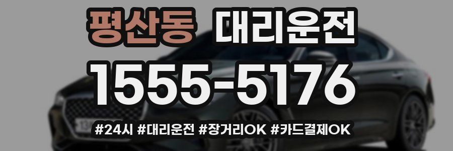 평산동 대리운전