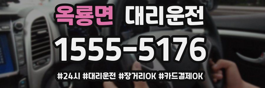 옥룡면 대리운전
