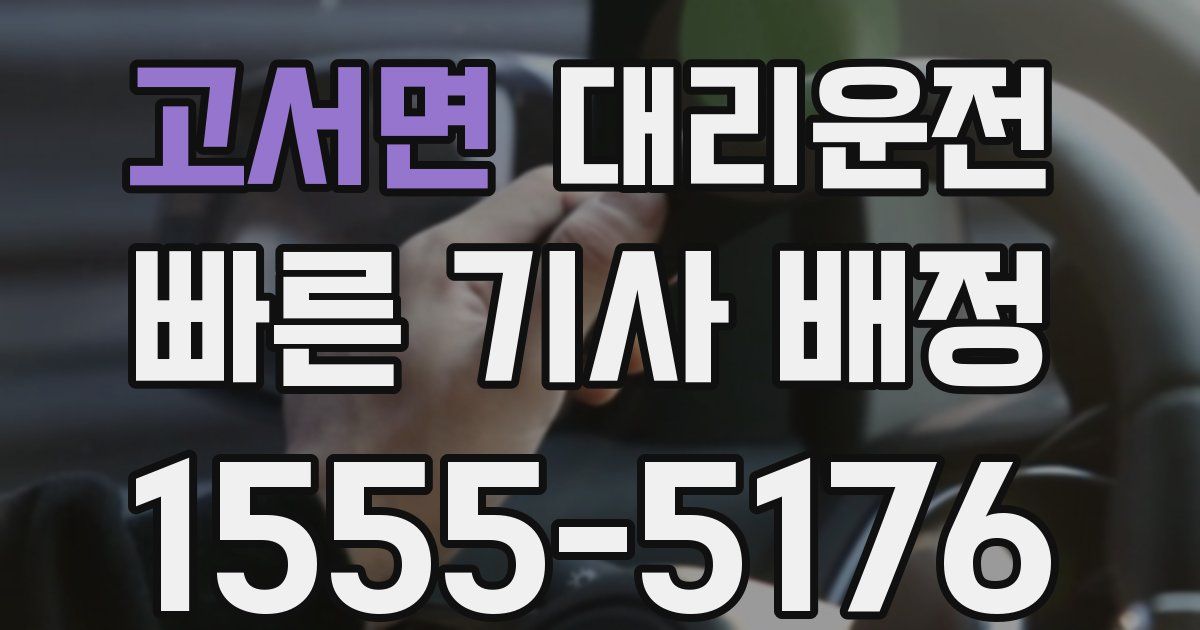 일일대리기사