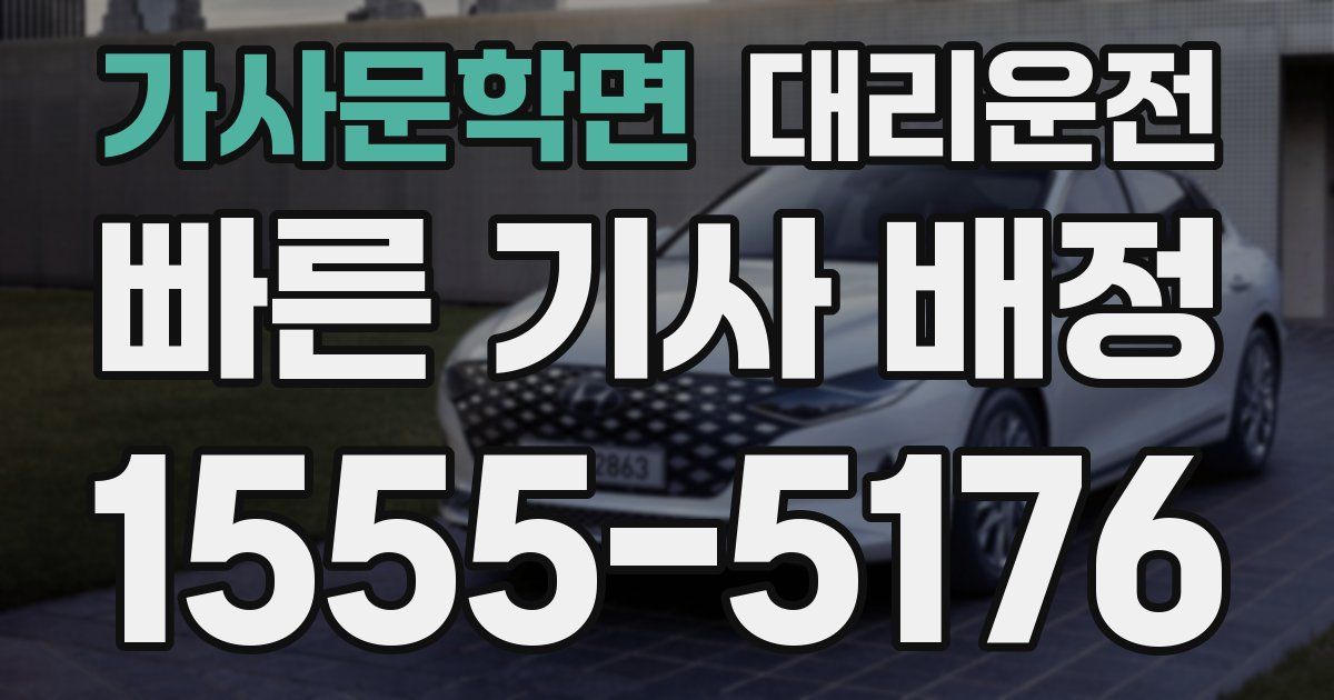 일일대리기사