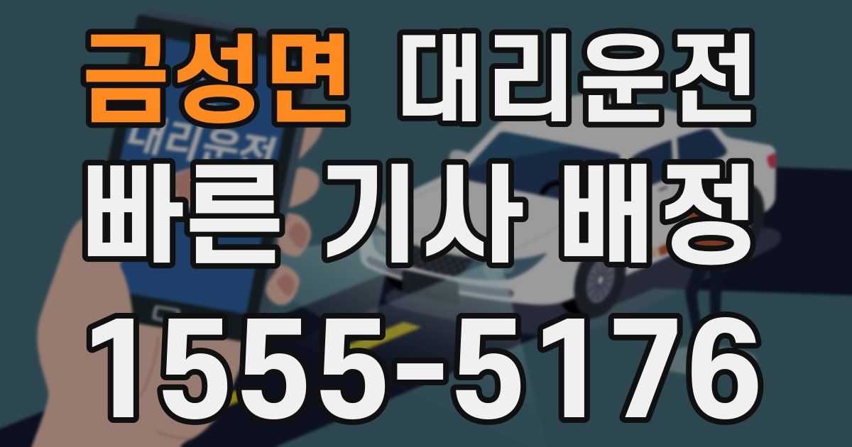 일일대리기사