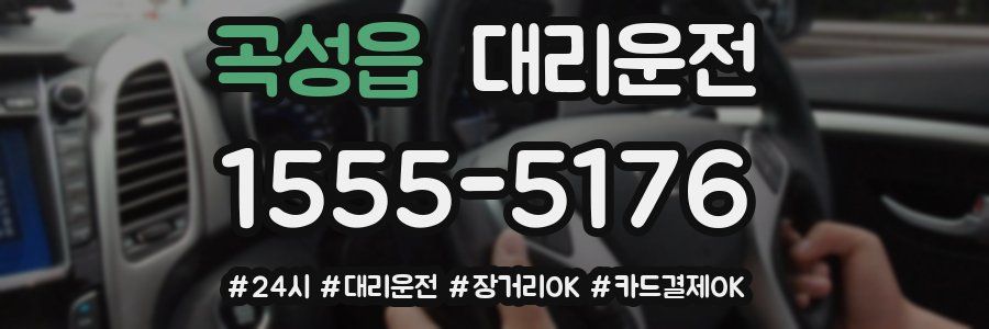 곡성읍 대리운전