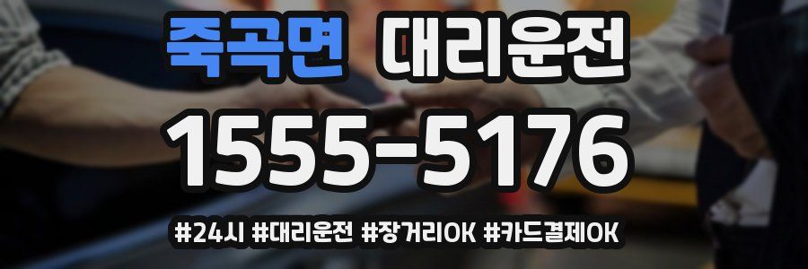 죽곡면 대리운전