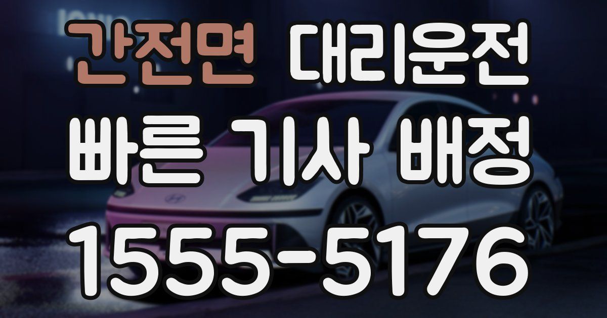 일일대리기사