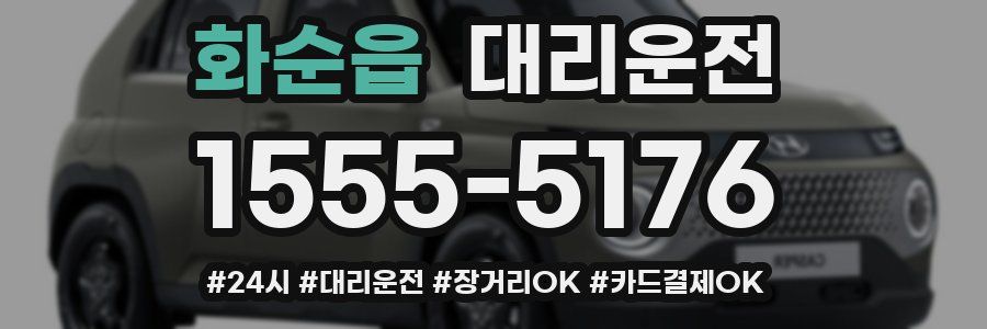 화순읍 대리운전