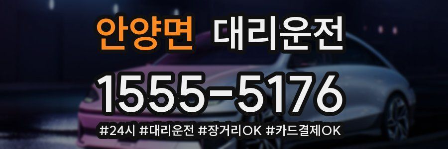 안양면 대리운전