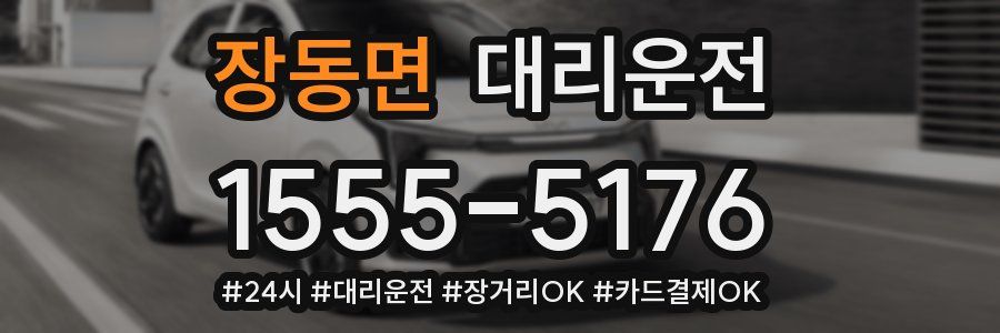 장동면 대리운전