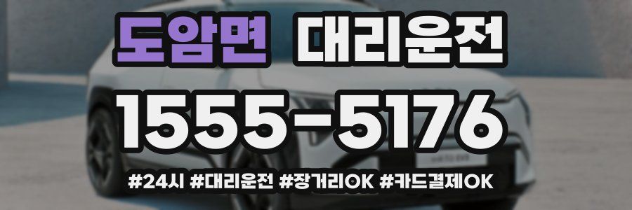 도암면 대리운전