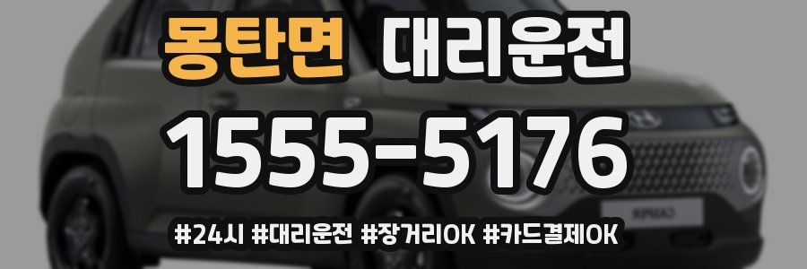 몽탄면 대리운전