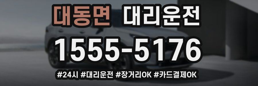 대동면 대리운전