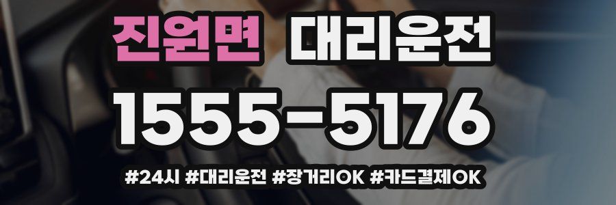 진원면 대리운전