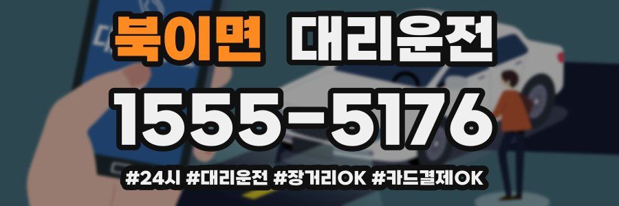 북이면 대리운전