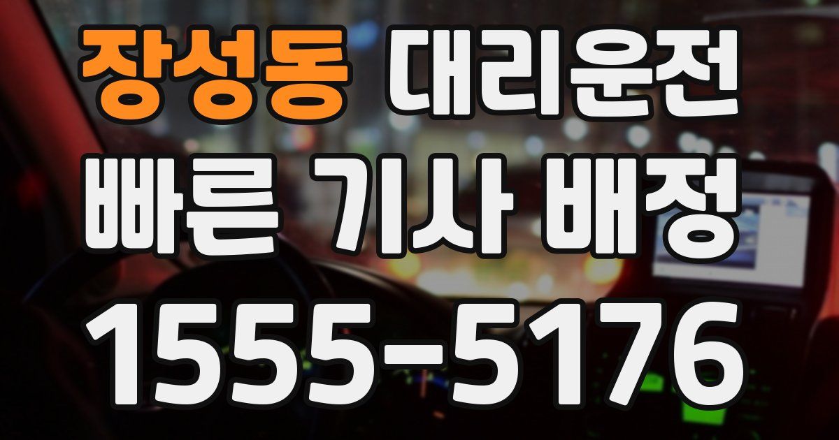 일일대리기사