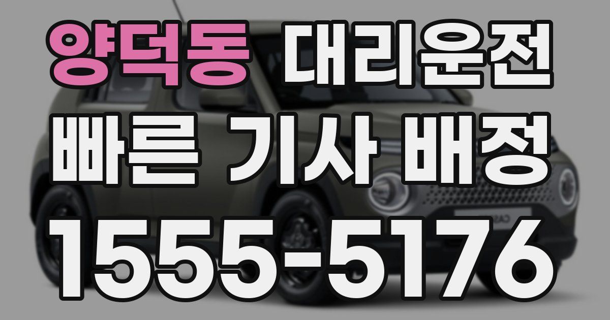 일일대리기사