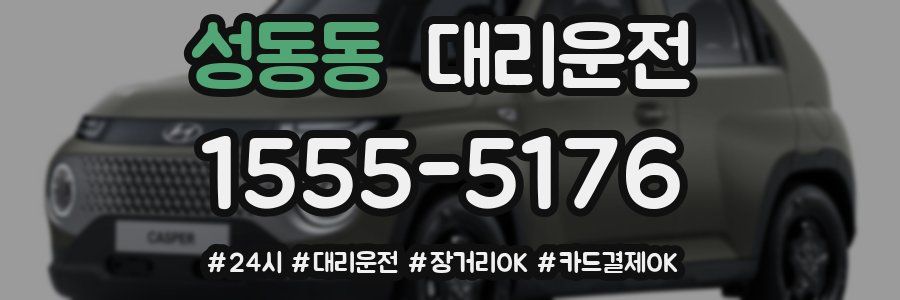 성동동 대리운전