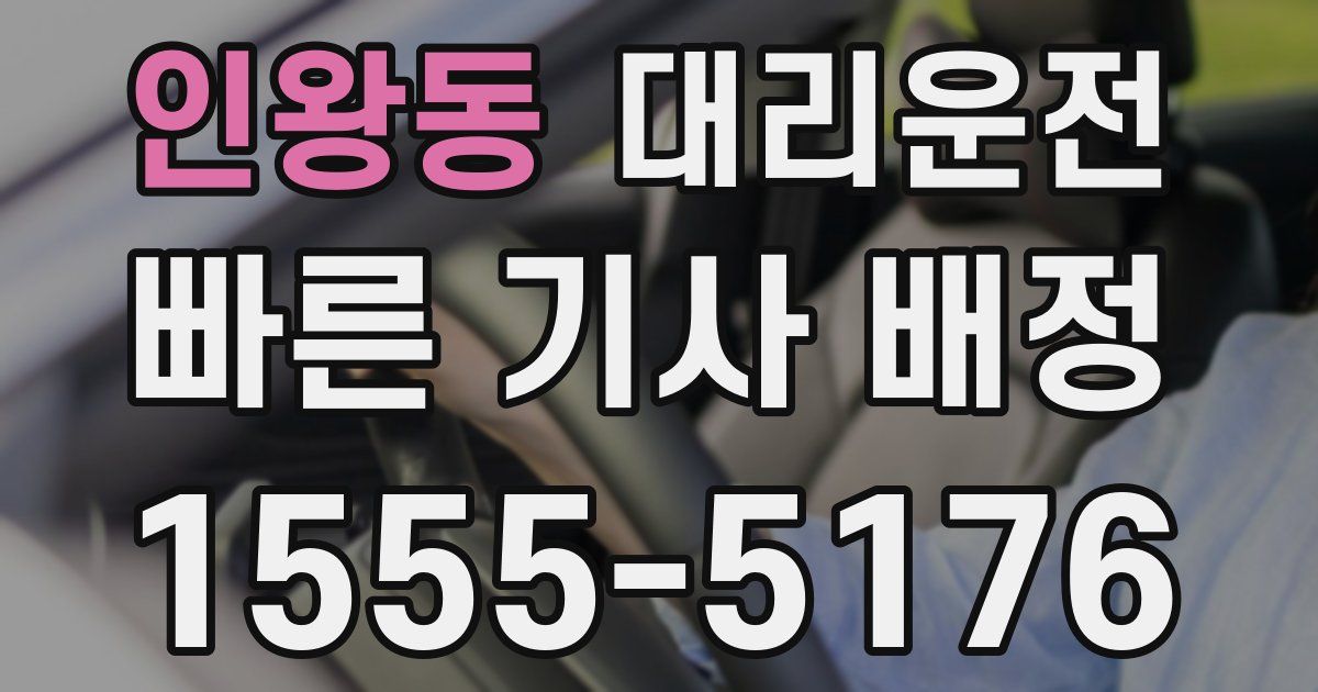 일일대리기사