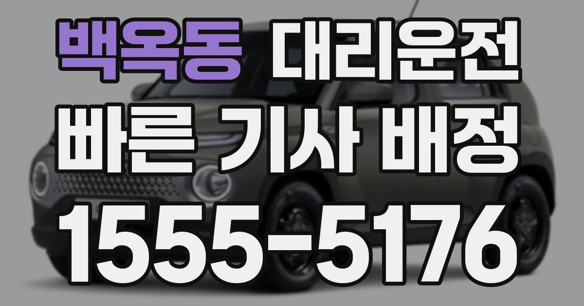 일일대리기사
