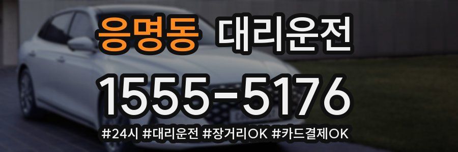 응명동 대리운전