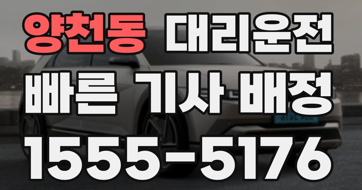 일일대리기사