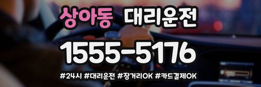 상아동 대리운전