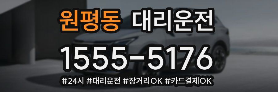 원평동 대리운전