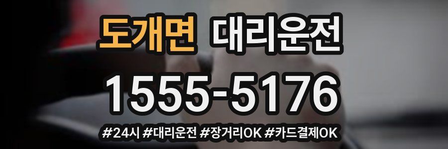 도개면 대리운전