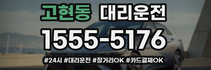 고현동 대리운전