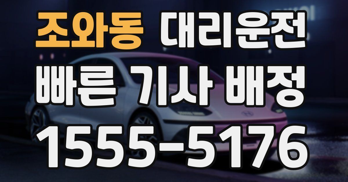 일일대리기사