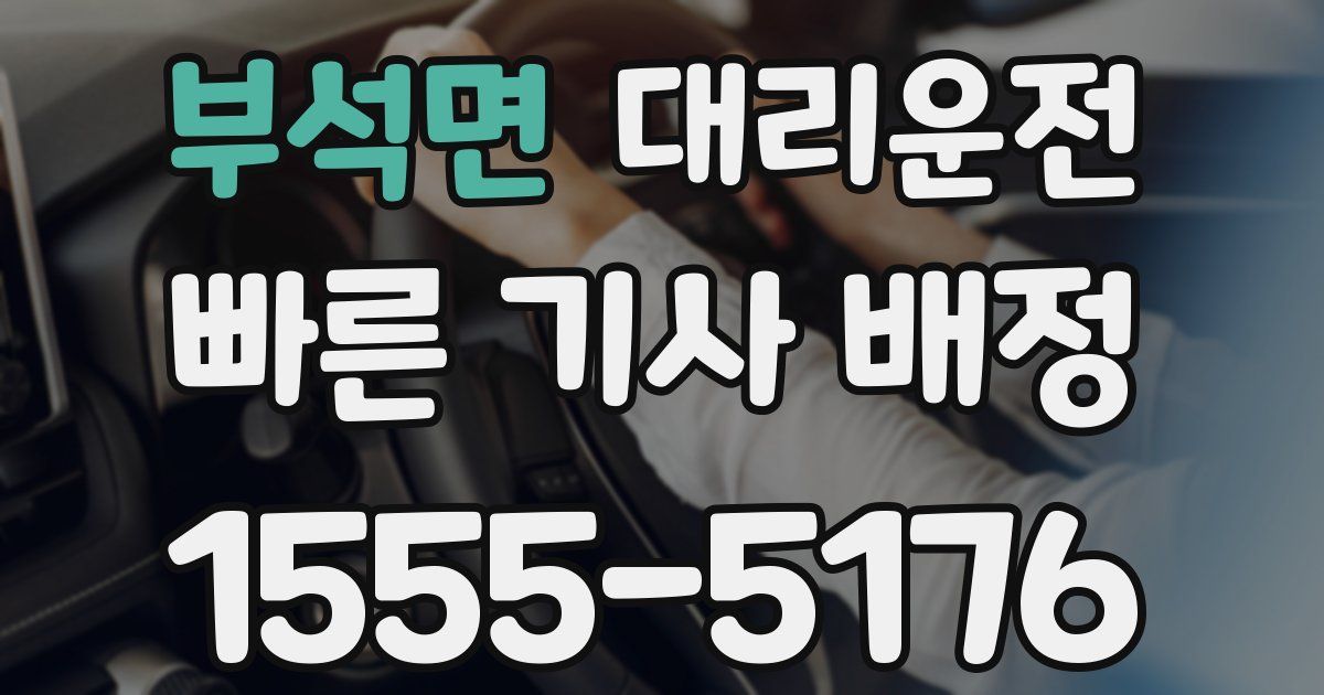 일일대리기사