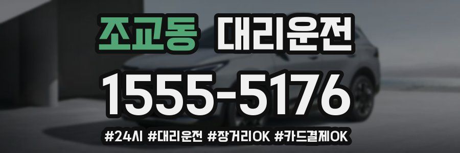 조교동 대리운전