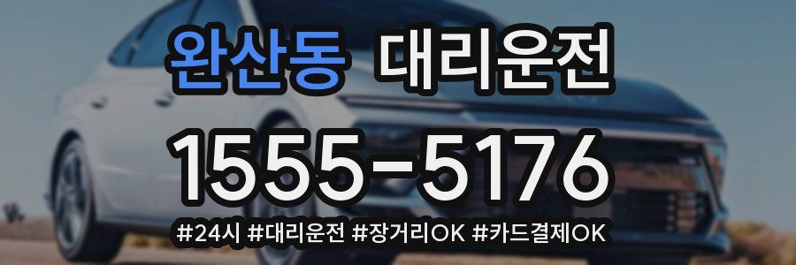 완산동 대리운전