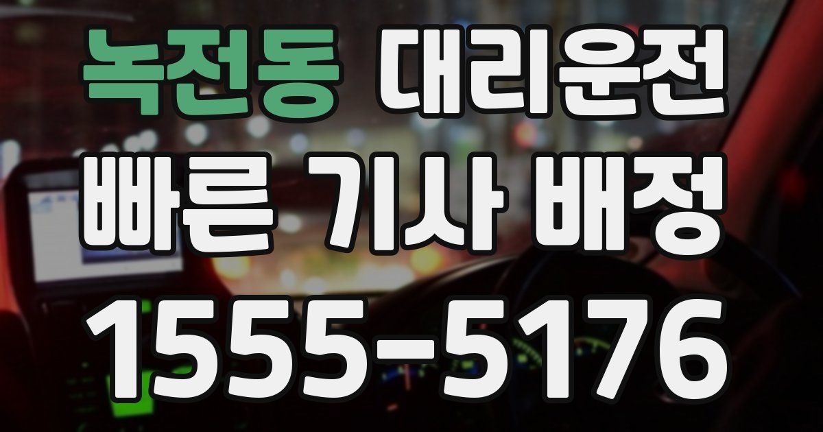 일일대리기사