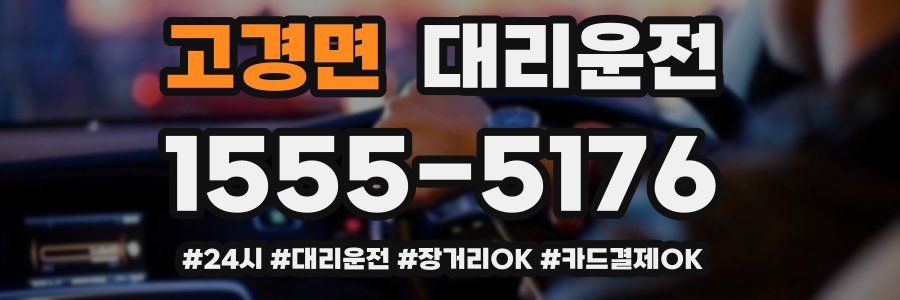 고경면 대리운전