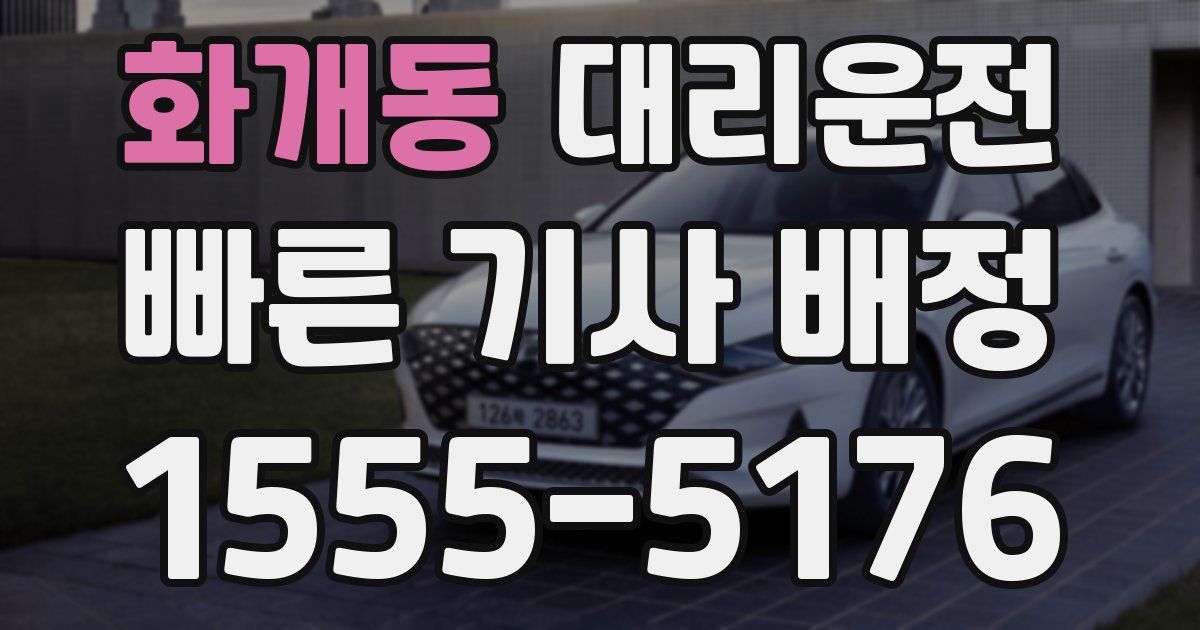 일일대리기사