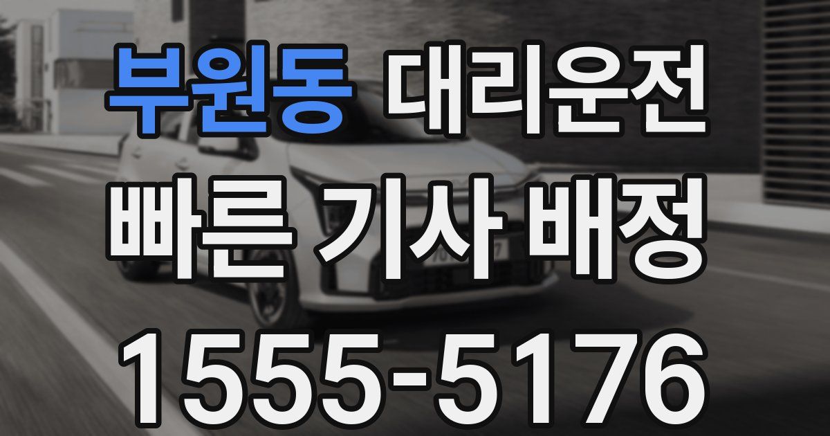 일일대리기사