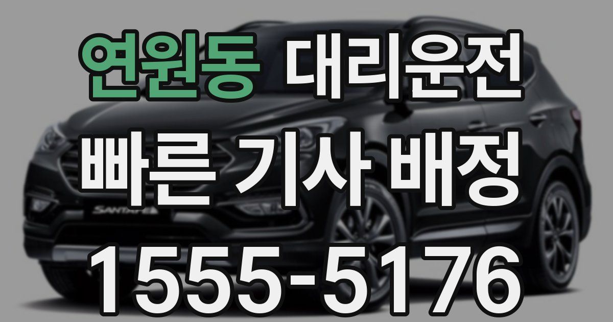 일일대리기사
