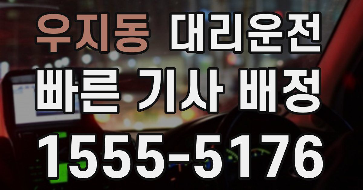 일일대리기사