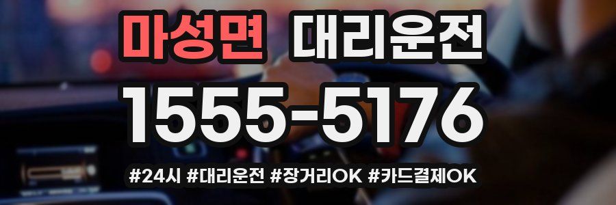 마성면 대리운전