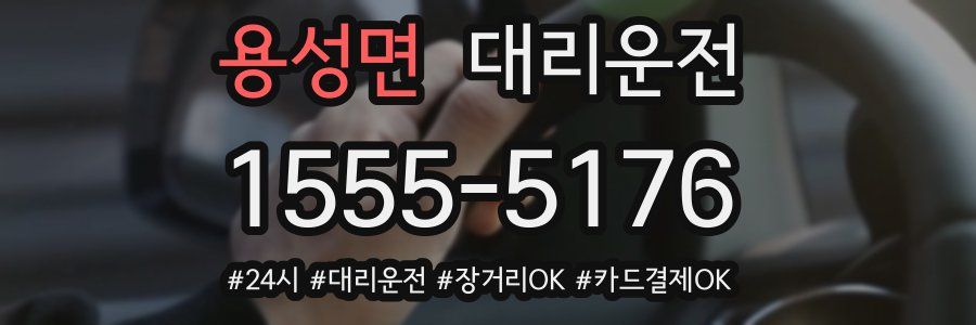 용성면 대리운전