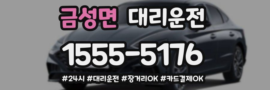 금성면 대리운전